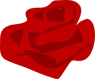 Rose Red Petals Stickdatei – Blumen