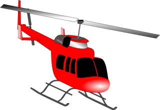 Helicopter Rotors Flying Stickdatei