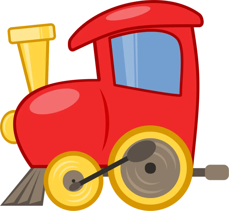 Toy train Locomotive Train Stickdatei – Kinder
