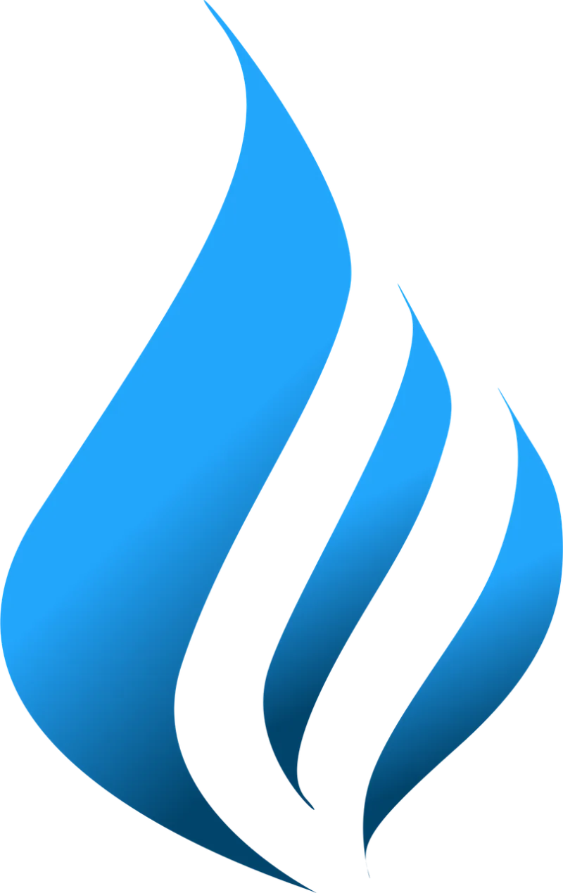 Fire Flames Blue Stickdatei – Fahrzeuge