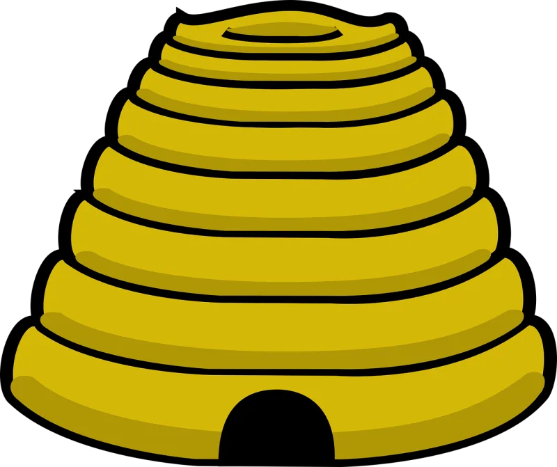 Bee Hive Bee hive Stickdatei – Tiere
