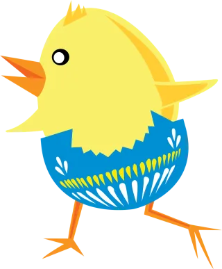 Chick Chicken Cute Stickdatei