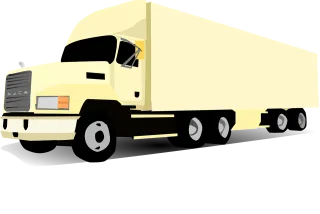 Lorry Truck Transportation Stickdatei