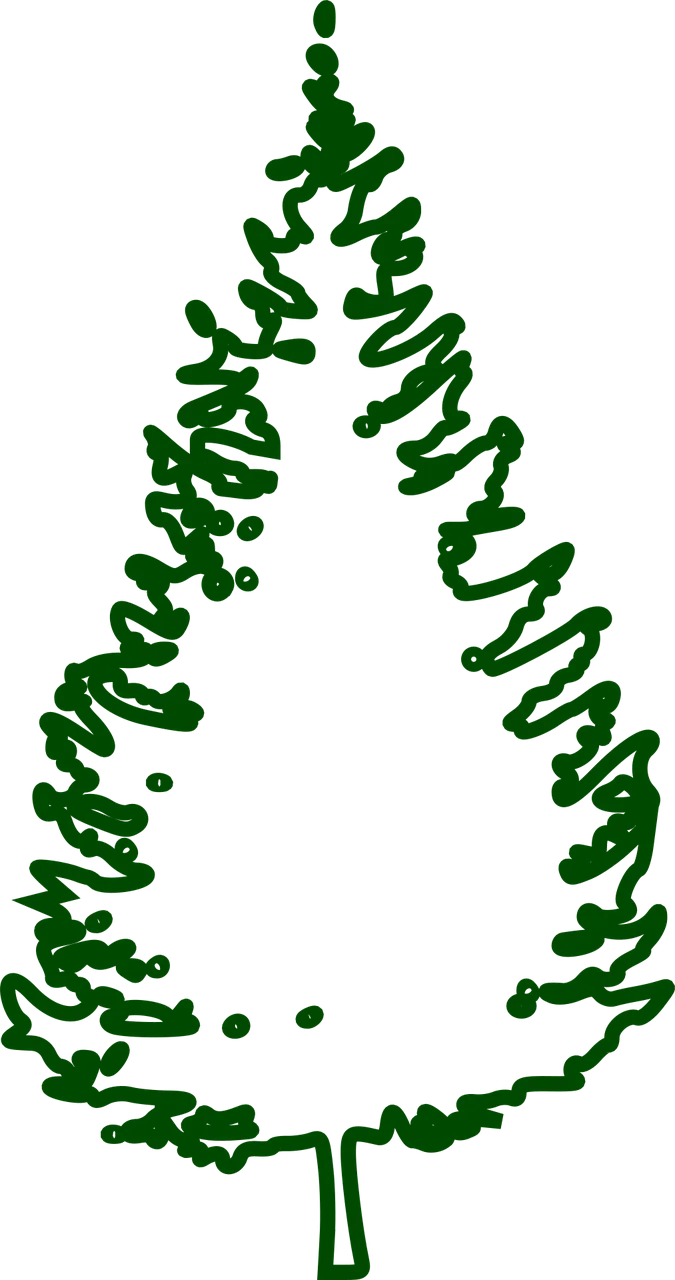 Fir tree Conifer Tree Stickdatei – Natur