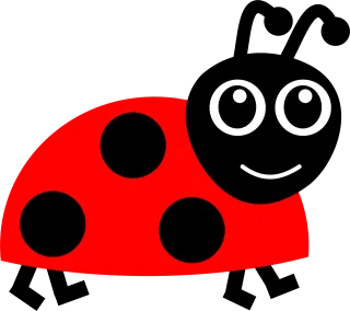 Ladybird Ladybug Insect Stickdatei