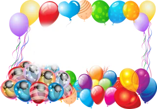 Balloons Date of birth Congratulation Stickdatei – Fahrzeuge