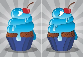 Muffin Cakes Chick Stickdatei