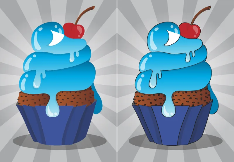 Muffin Cakes Chick Stickdatei – Kinder