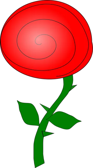 Rose Rose flower Red Stickdatei