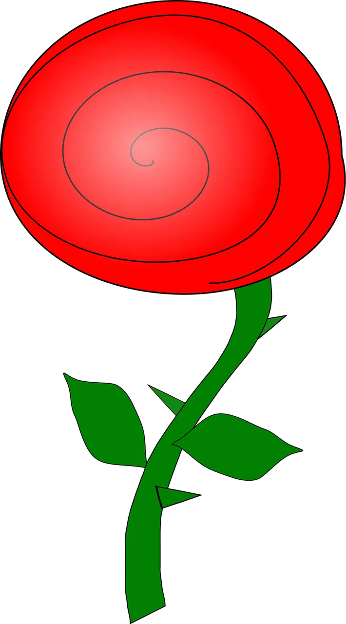 Rose Rose flower Red Stickdatei – Blumen
