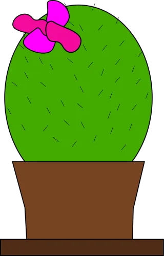 Cactus Nature Plant Stickdatei