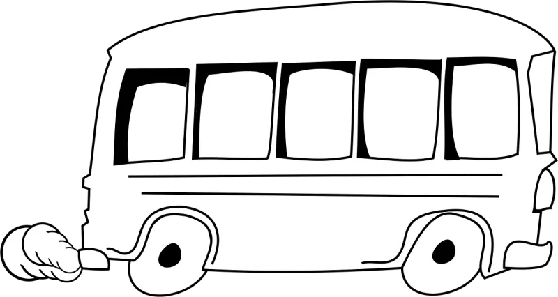 Bus School bus Motor coach Stickdatei – Fahrzeuge