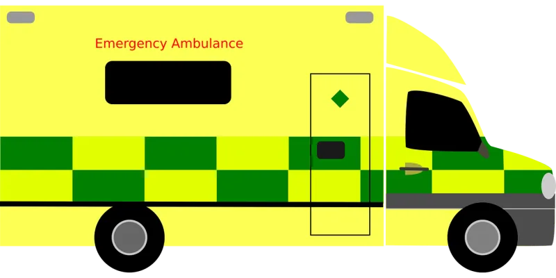 British ambulance Vehicle Emergency Stickdatei – Fahrzeuge