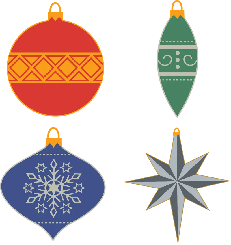 Ornaments Christmas ornaments Christmas Stickdatei – Weihnachten