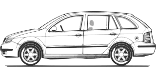 Car Automobile Automotive Stickdatei