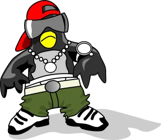 Penguin Tux Linux Stickdatei