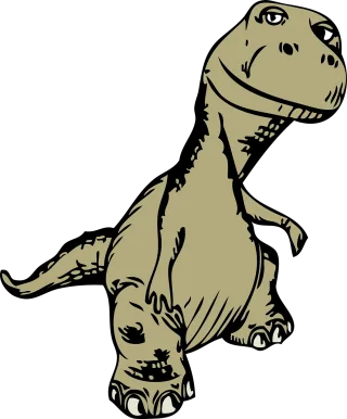 Tyrannosaurus Dinosaur Extinct Stickdatei
