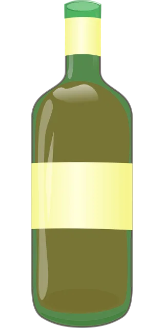 Liquor Bottle Green Stickdatei – Essen & Trinken