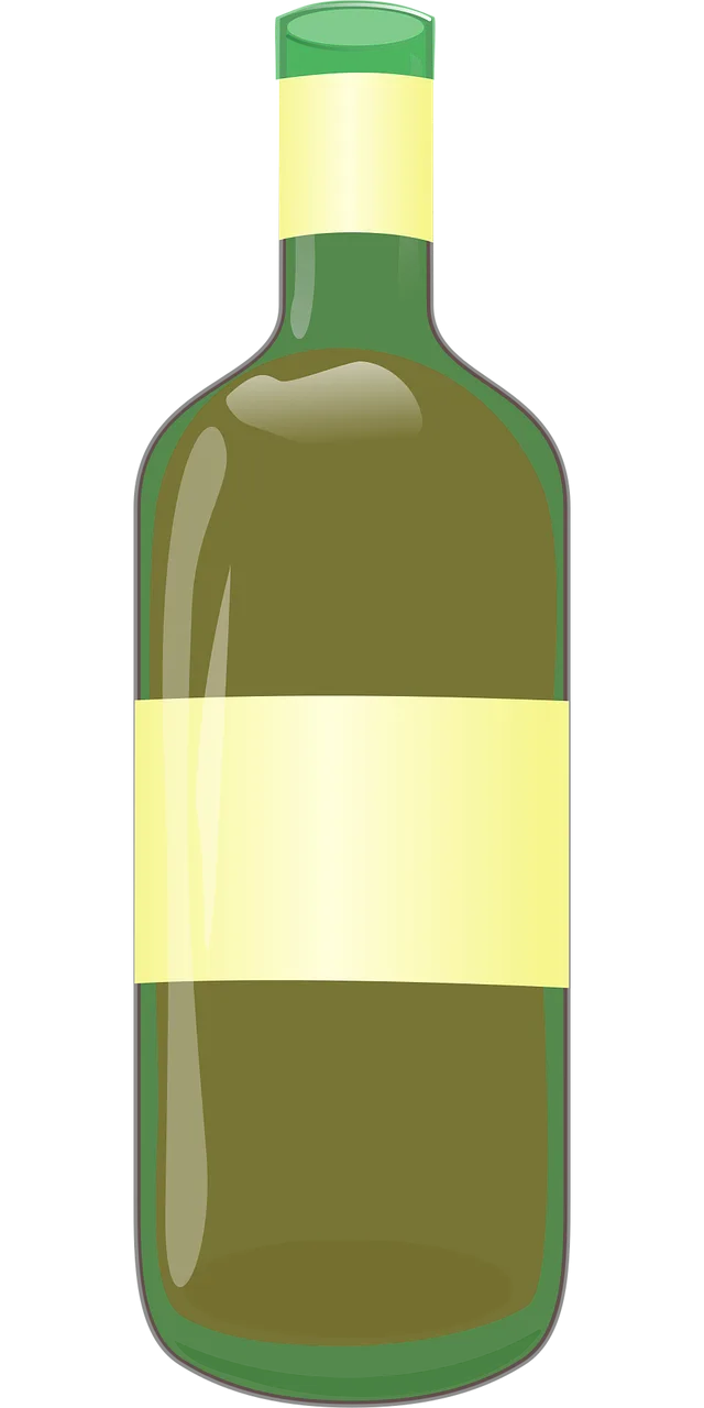 Liquor Bottle Green Stickdatei – Essen & Trinken