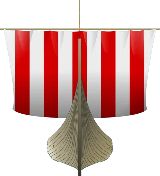 Vikings Ship Boat Stickdatei