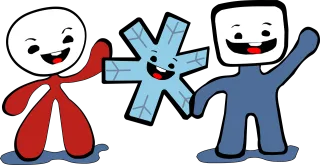 Winter paralympic games Neve Aster Stickdatei – Weihnachten