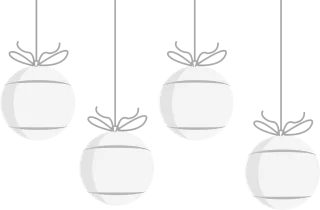 Christmas decoration Balls Tree Stickdatei