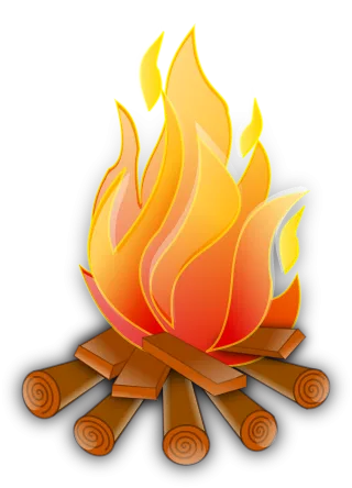 Fire Camp Bonfire Stickdatei
