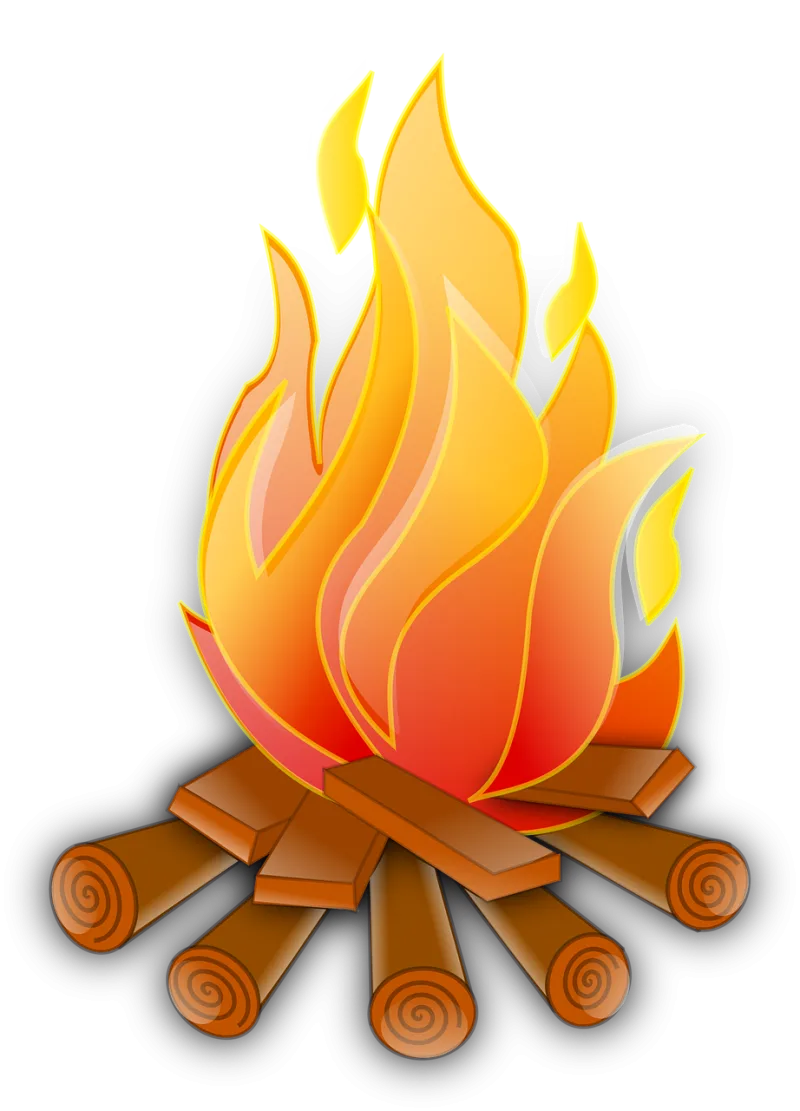Fire Camp Bonfire Stickdatei – Fahrzeuge