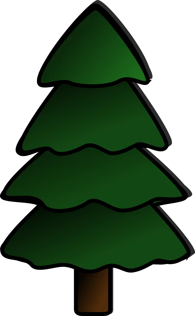 Spruce Pine Tree Stickdatei – Weihnachten