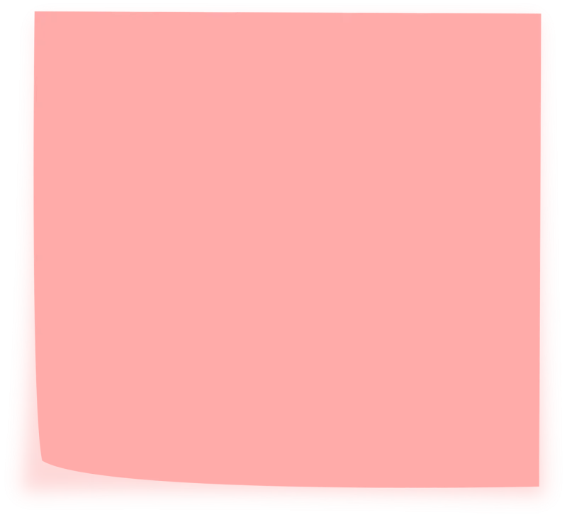 Sticky note Memo Pink Stickdatei – Musik