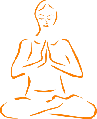 Meditation Meditate Crossed legs Stickdatei