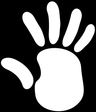 Hand Palm Right Stickdatei