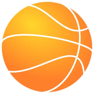 Basketball Ball Round Stickdatei