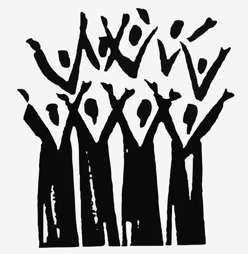 Choir Worship Singers Stickdatei – Musik
