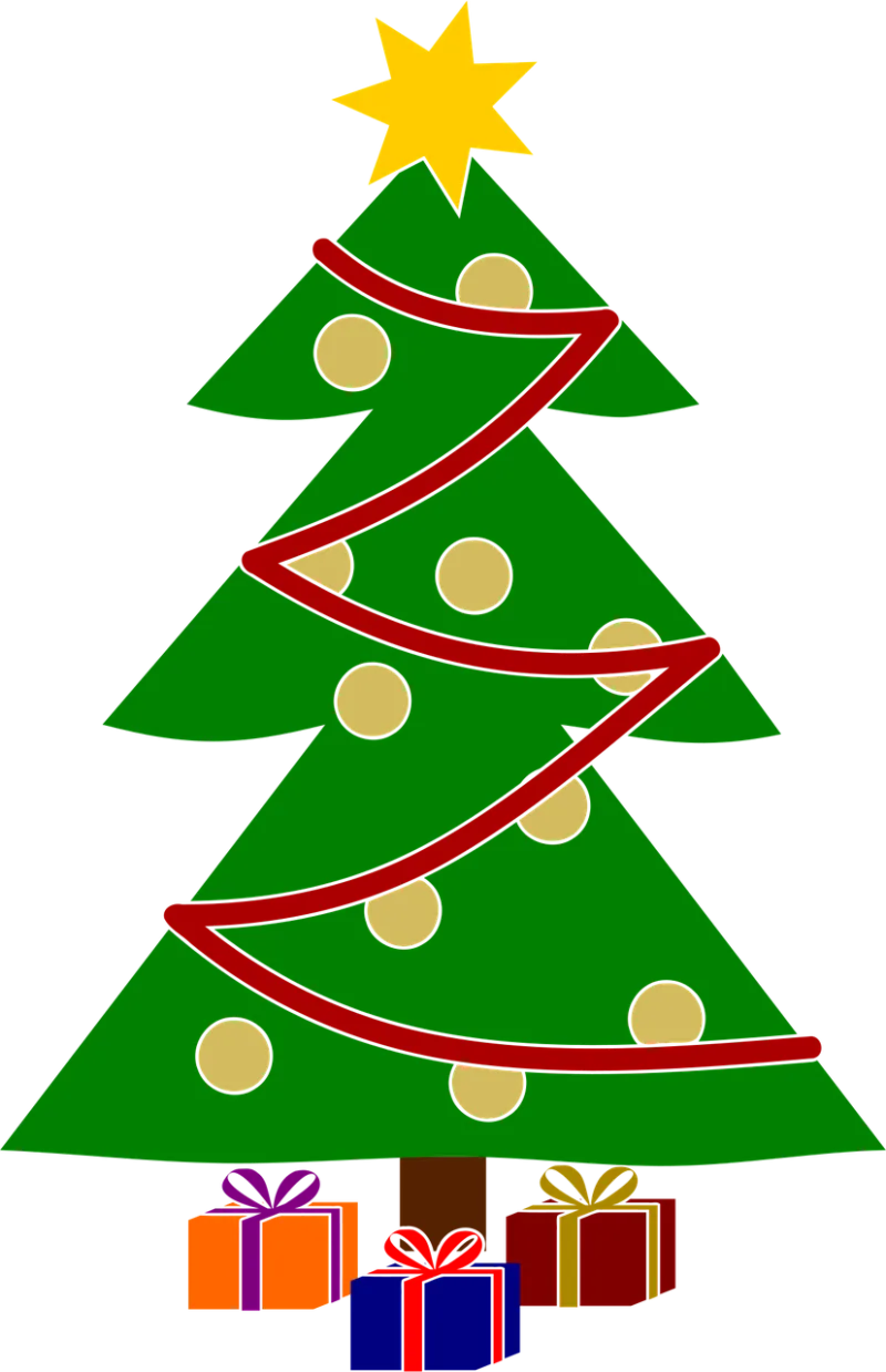 Christmas Winter Illustration Stickdatei – Weihnachten