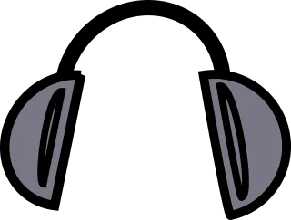 Headphones Music Entertainment Stickdatei