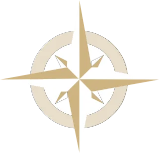 Compass Compass rose South Stickdatei