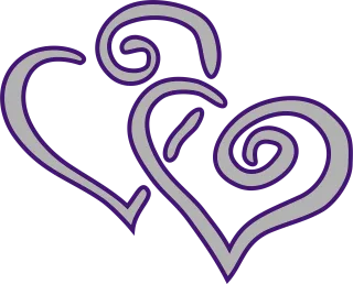 Hearts Two Purple Stickdatei
