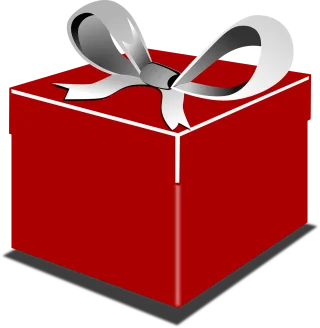 Gift Happy birthday Present Stickdatei
