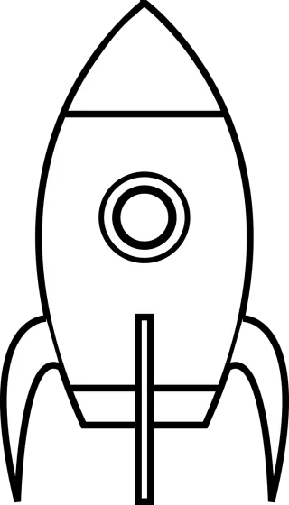 Spacecraft Rocketship Spaceship Stickdatei