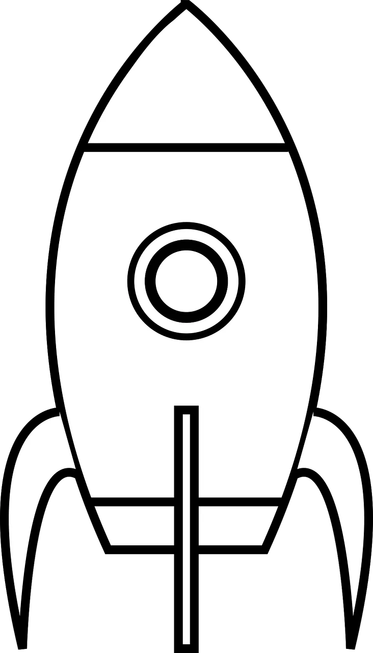 Spacecraft Rocketship Spaceship Stickdatei – Kinder