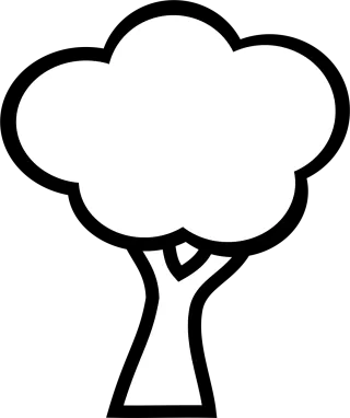 Tree Nature Forest Stickdatei