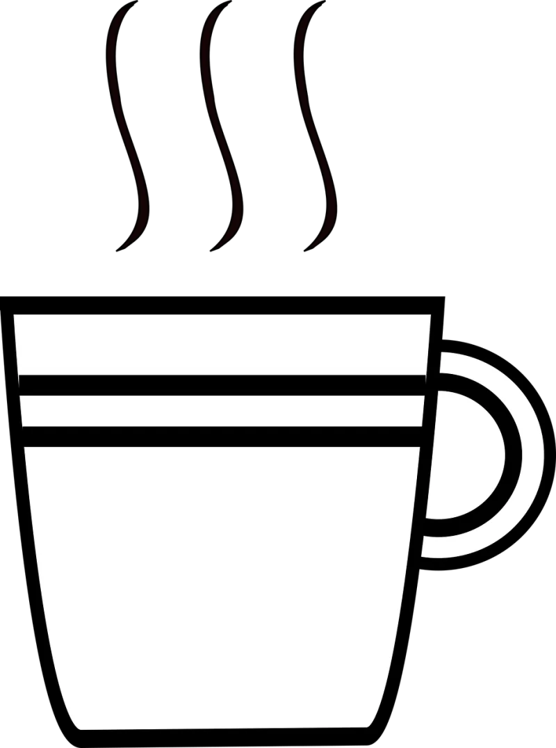 Cup Coffee Black Stickdatei – Essen & Trinken