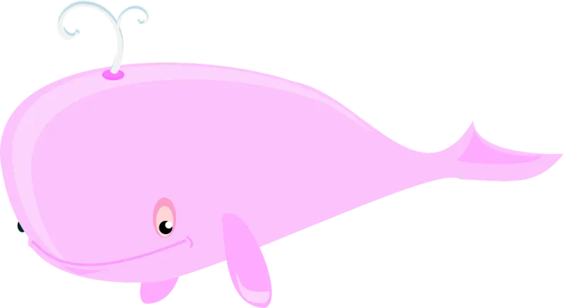 Whale Pink Sea Stickdatei – Sport