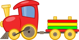 Toy train Toys Play Stickdatei