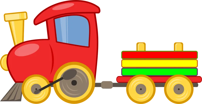 Toy train Toys Play Stickdatei – Kinder
