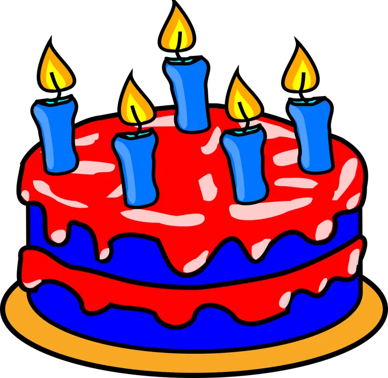 Birthday cake Cake Red Stickdatei – Essen & Trinken