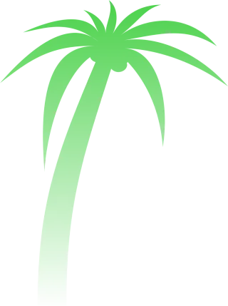 Palm Palm tree Gradient Stickdatei