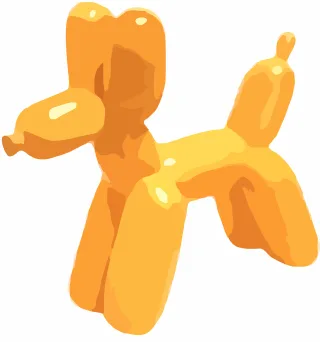 Dog Balloons Animal Stickdatei – Fahrzeuge