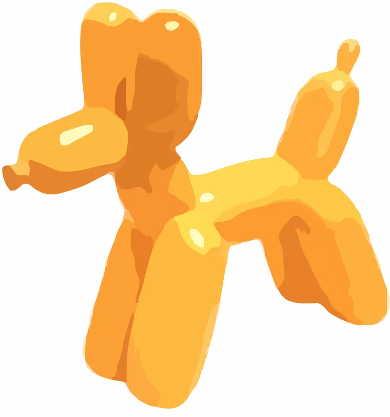 Dog Balloons Animal Stickdatei – Fahrzeuge